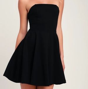 SALE Strapless A Line Dress Charlotte Russe